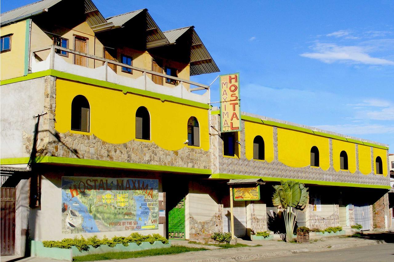 Hostal Maxima Puerto López Esterno foto